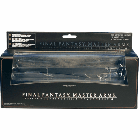 Square Enix Final Fantasy Master Arms Seifer's Gunblade Die-Cast Replica
