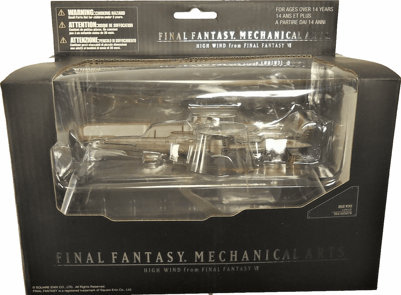 Square Enix Final Fantasy Mechanical Arts High Wind Replica Vehicle