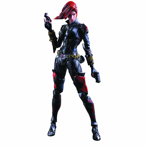 Square Enix Marvel Avengers Play Arts Kai Black Widow Variant Figure