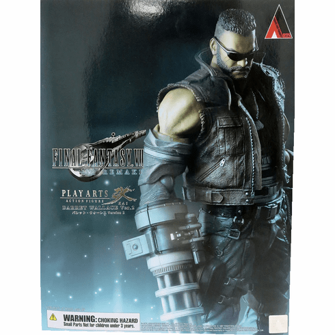 Square Enix Play Arts Kai Final Fantasy VIIR Barret Wallace V2 Figure