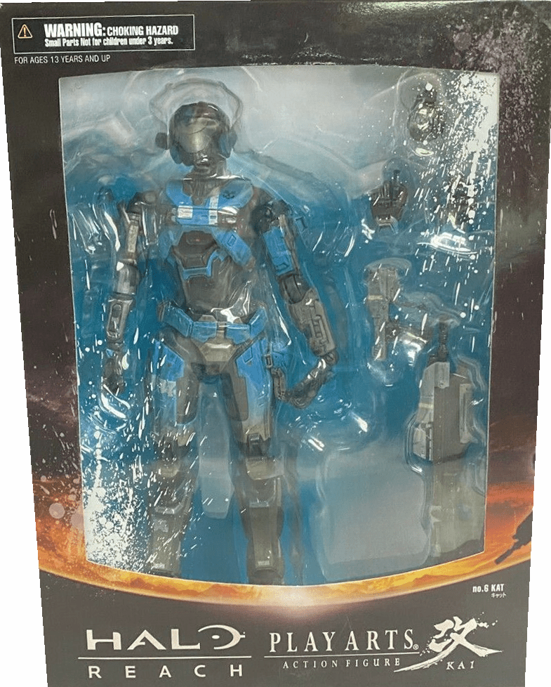 Square Enix Play Arts Kai Halo Reach Kat Figure