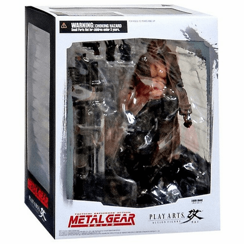 Square Enix Play Arts Kai Series Metal Gear Solid 2 Liquid Snake Figure