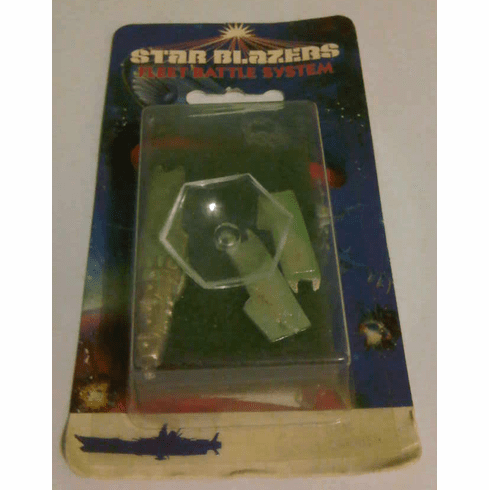 Star Blazers Fleet Battle System Gamilon Battle Carrier Miniature