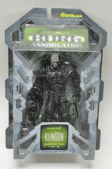 Star Trek Borg Assimilation Klingon Action Figure
