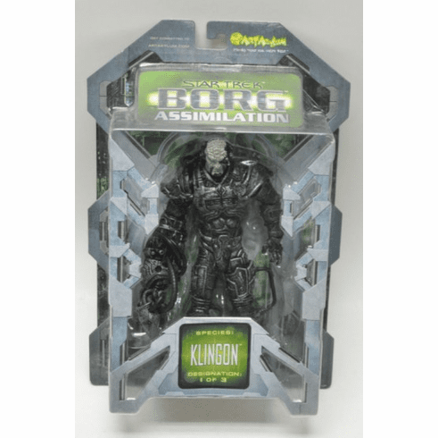 Star Trek Borg Assimilation Klingon Action Figure