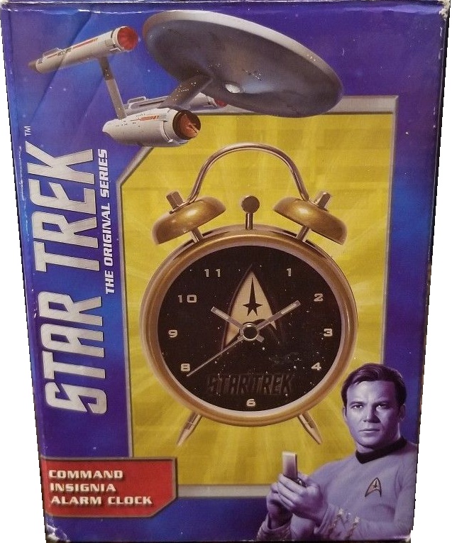 Underground Toys Star Trek Command Insignia Alarm Clock