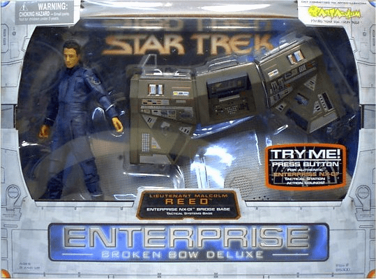 Star Trek Enterprise Lieutenant Malcolm Reed Deluxe Figure