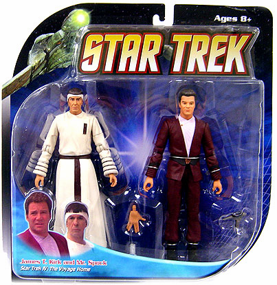 Star Trek IV The Voyage Home Kirk & Spock 2-Pack Action Figure