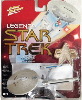 Star Trek Johnny Lightning USS Enterprise NCC-1701 Refit