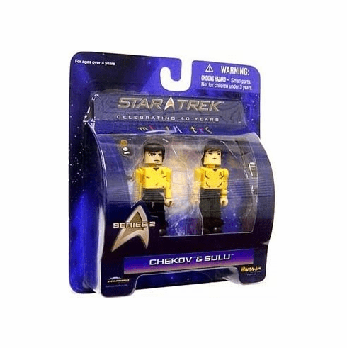 Star Trek Minimates Chekov and Sulu Set
