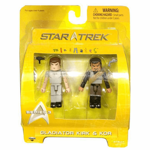 Star Trek Minimates Gladiator Kirk & Kor Set