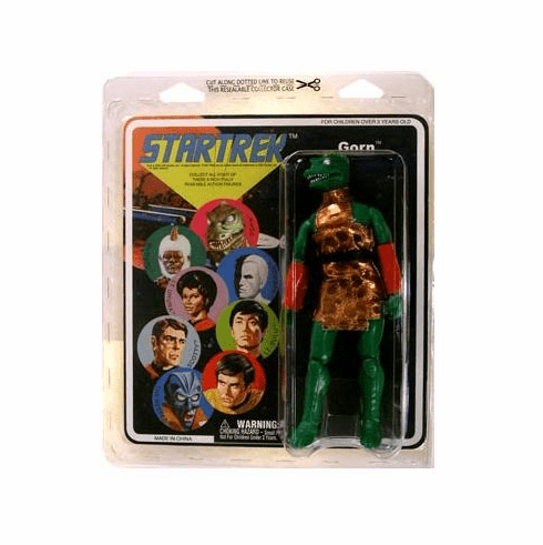 Star Trek Retro Cloth Mego Gorn Action Figure