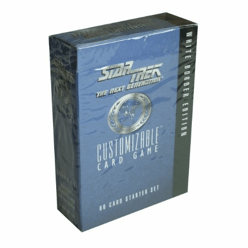 Star Trek The Next Generation White Border Starter Deck