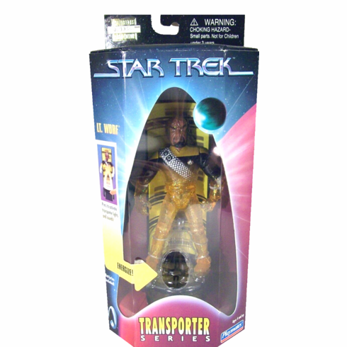 Star Trek Transporter Series Lt. Worf Figure