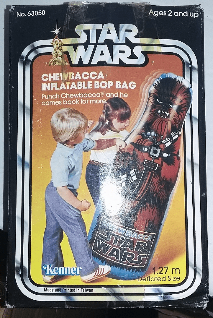 Star Wars 1977 Chewbacca Inflatable Bop Bag