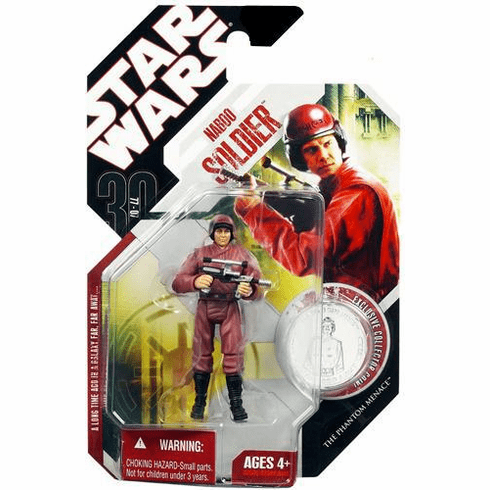 Star Wars 30th Anniversary #52 Naboo Soldier Figure
