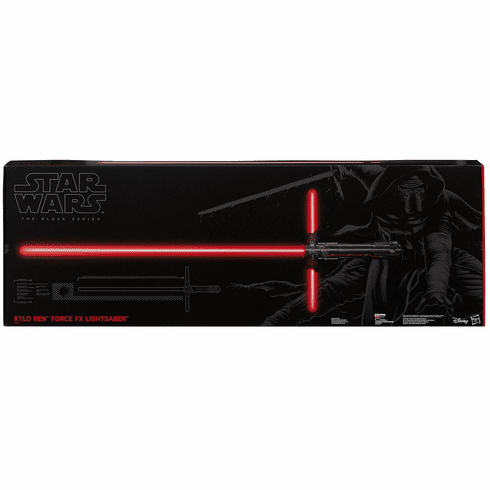 Star Wars Black Series Force Awakens Kylo Ren Deluxe FX Lightsaber