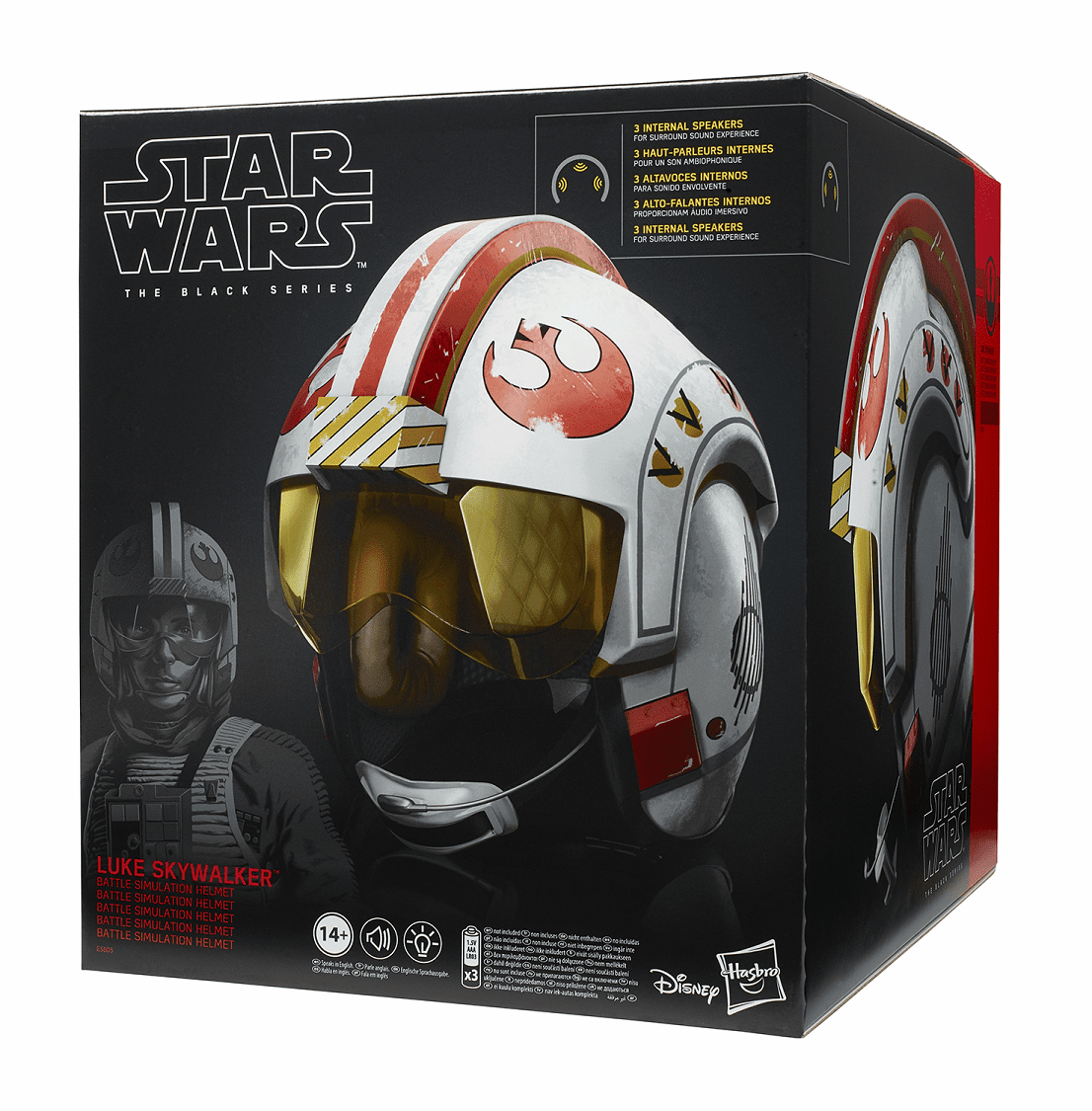 Star Wars Black Series Luke Skywalker Battle Simulation Helmet