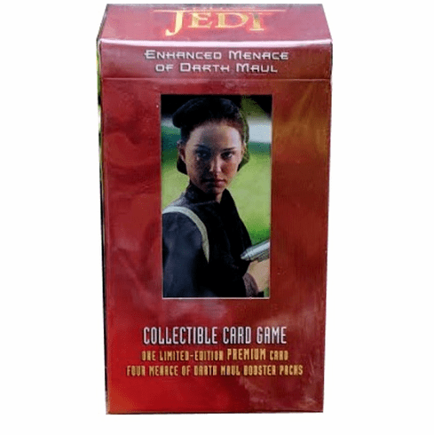 Star Wars CCG Young Jedi Enhanced Menace of Darth Maul Padme Box