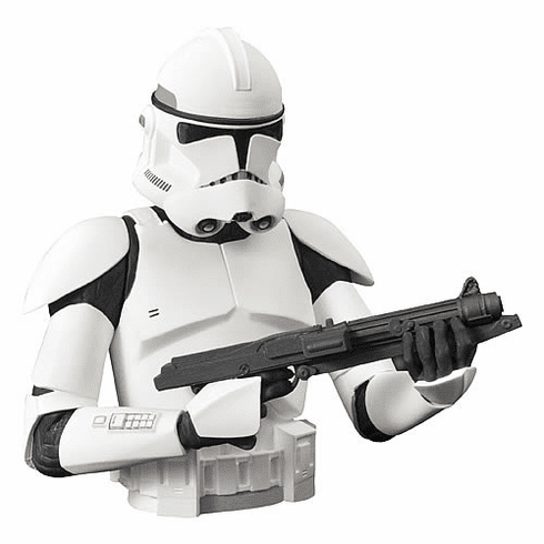 Star Wars Clone Trooper Bust Coin Bank