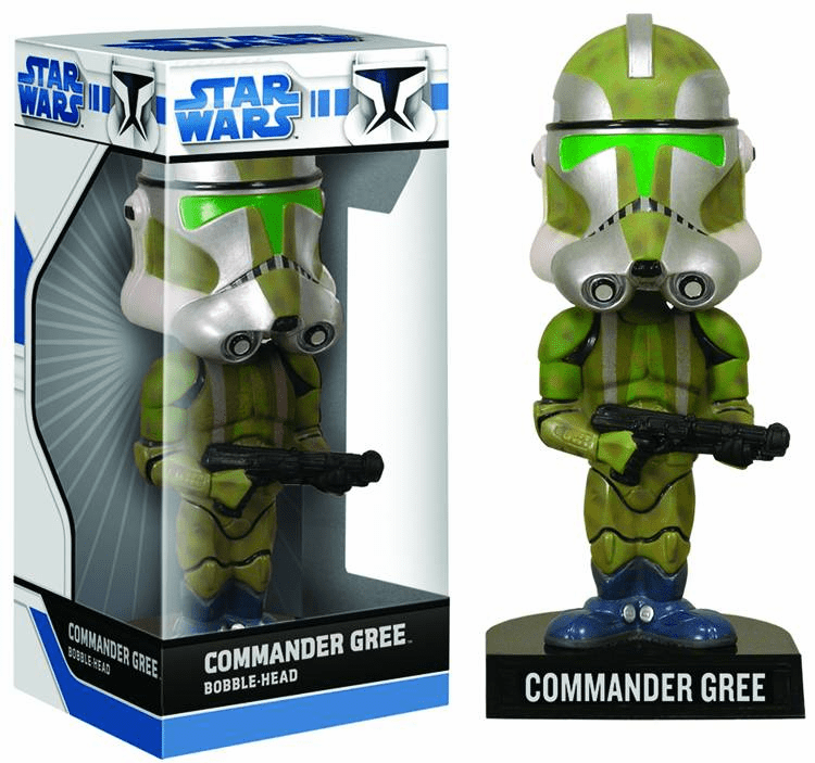 Star Wars Clone Wars Commander Gree Bobble Head