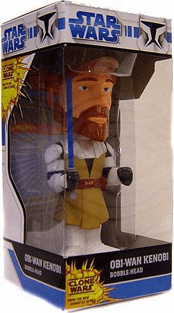 Star Wars Clone Wars Obi-Wan Kenobi Wacky Wobbler