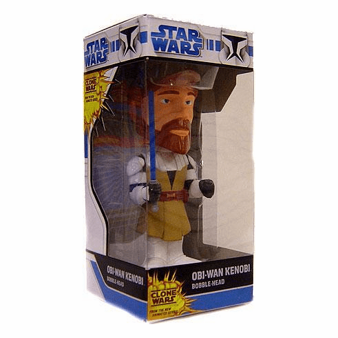 Star Wars Clone Wars Obi-Wan Kenobi Wacky Wobbler