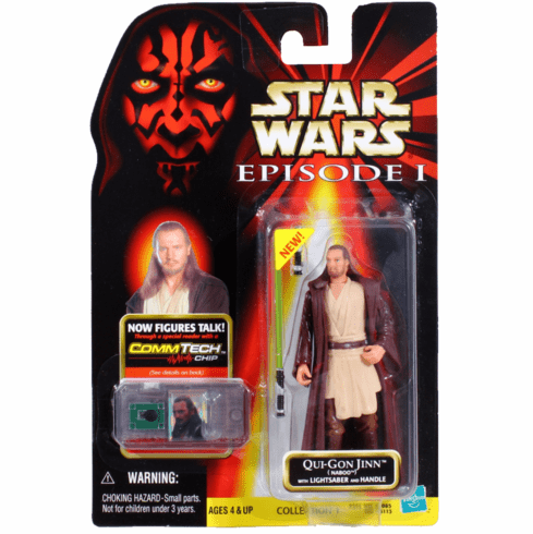 Star Wars Episode 1 Qui-Gon Jinn Naboo Figure