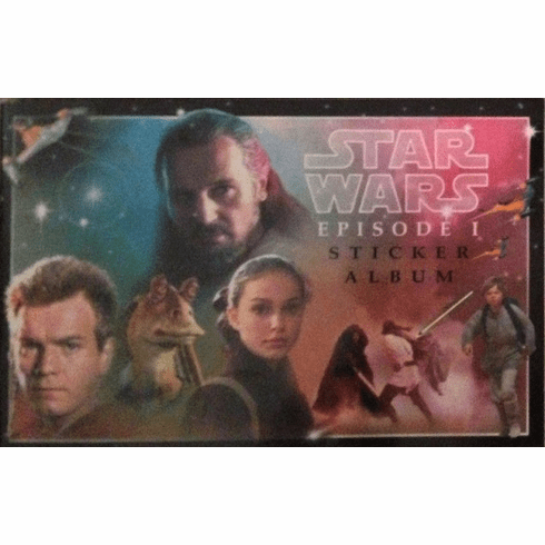 Star Wars Episode 1 Sticker Album Book