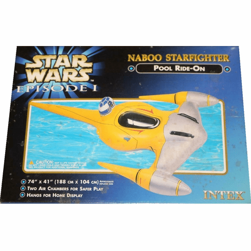 Star Wars Episode I Naboo Starfighter Pool Toy