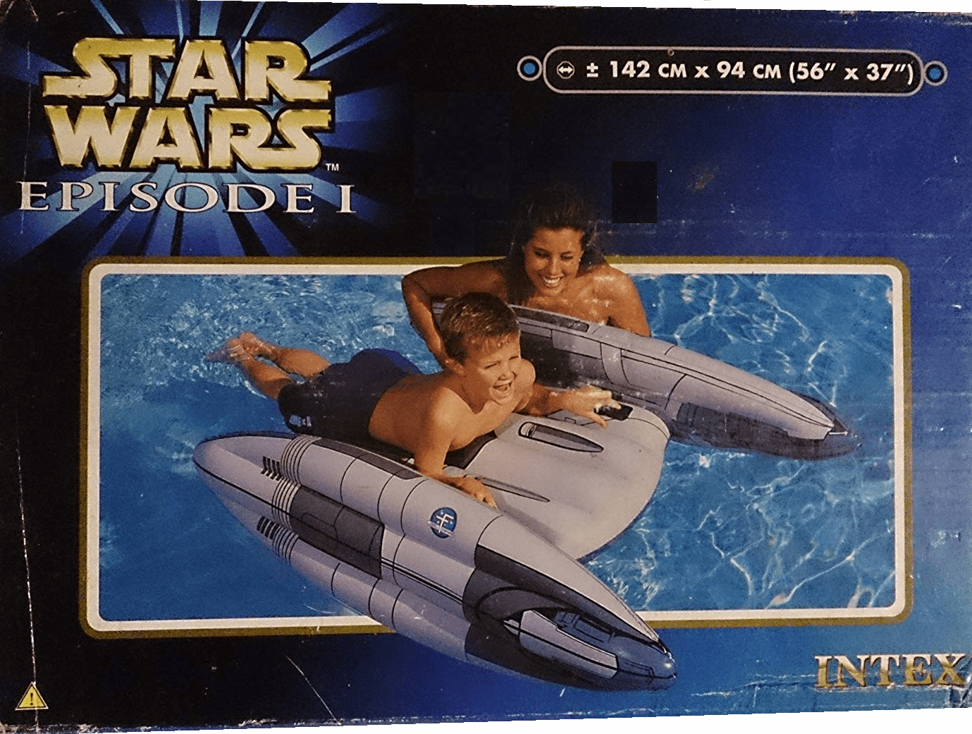 Star Wars Episode I Trade Federation Droid Starfighter Pool Toy