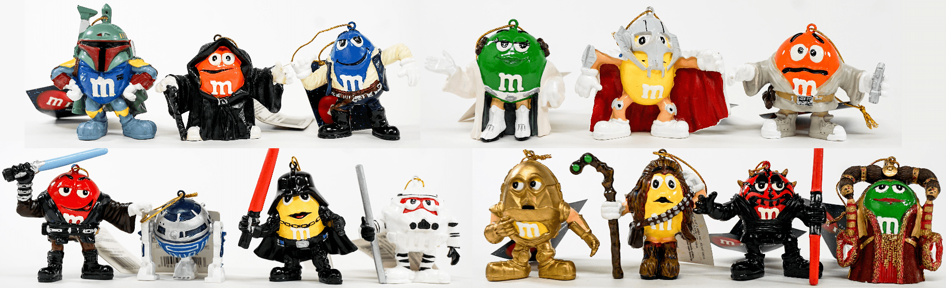 Star Wars M&M Mpire Holiday Ornament Set
