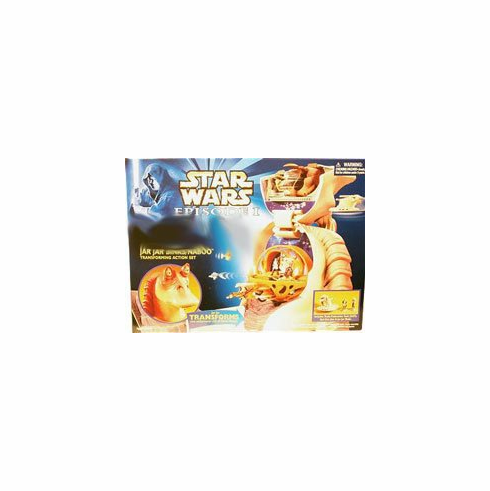 Star Wars Micro Machines Jar Jar Binks Naboo Transforming PlaySet