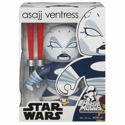 Star Wars Mighty Muggs Asajj Ventress Figure