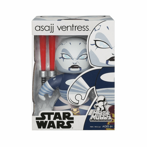 Star Wars Mighty Muggs Asajj Ventress Figure