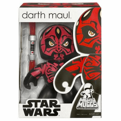 Star Wars Mighty Muggs Darth Maul Version 2 Figure