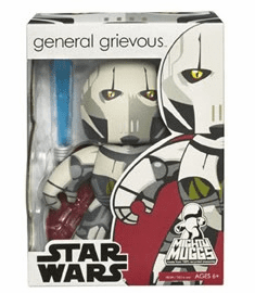 Star Wars Mighty Muggs General Grievous Figure