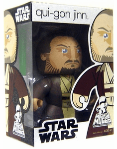 Star Wars Mighty Muggs Qui-Gon Jinn Figure