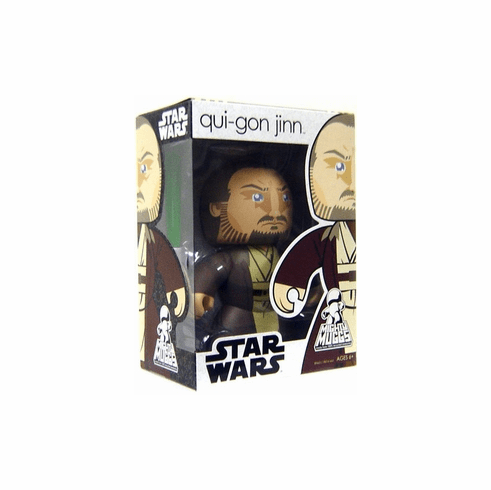 Star Wars Mighty Muggs Qui-Gon Jinn Figure