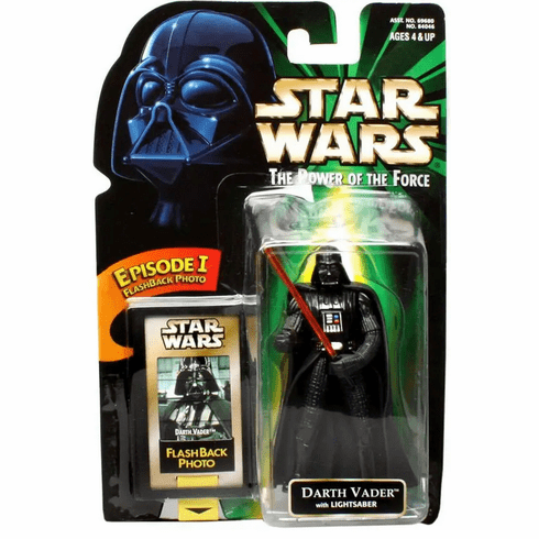 Star Wars Power of the Force Flashback Photo Darth Vader Figure