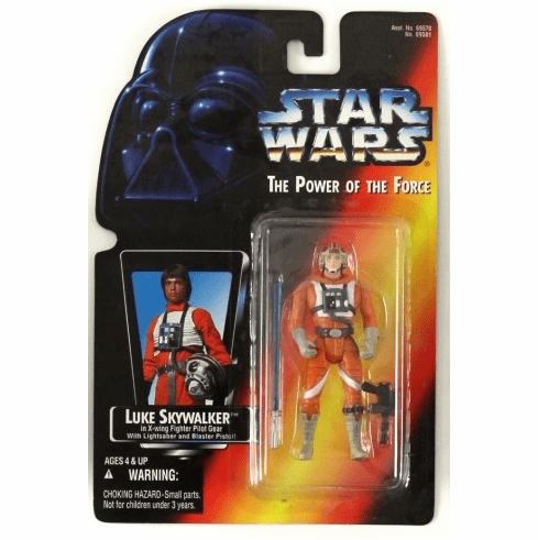 Star Wars Power of the Force Luke Skywalker X-Wing Fighter Pilot