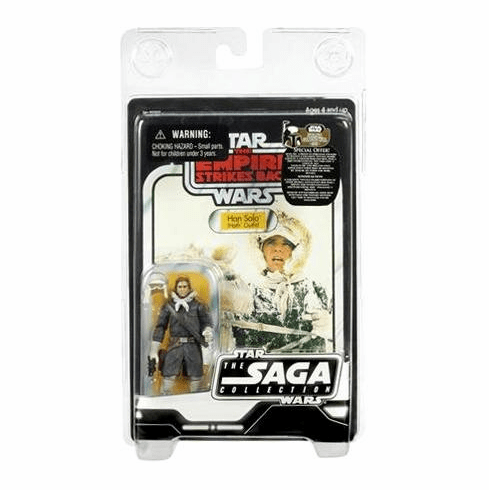 Star Wars Saga 2007 Vintage Han Solo (Hoth Outfit) Figure