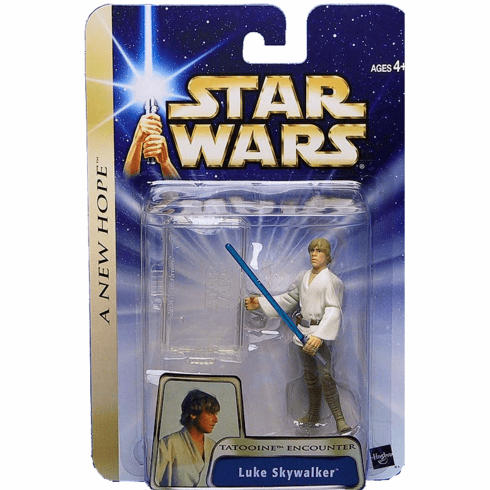 Star Wars Saga ANH Tatooine Encounter Luke Skywalker Figure