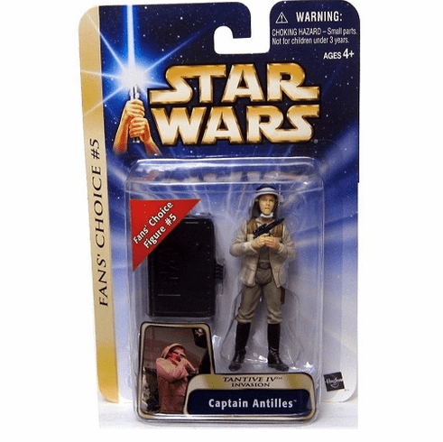 Star Wars Saga Captain Antilles Figure