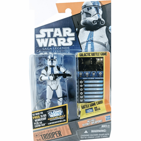 Star Wars Saga Legends 501st Legion Trooper Figure