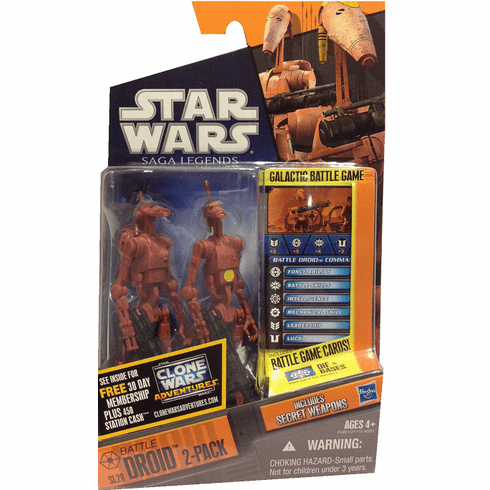 Star Wars Saga Legends Battle Droid 2-Pack