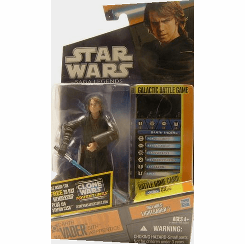 Star Wars Saga Legends Darth Vader Sith Apprentice Figure