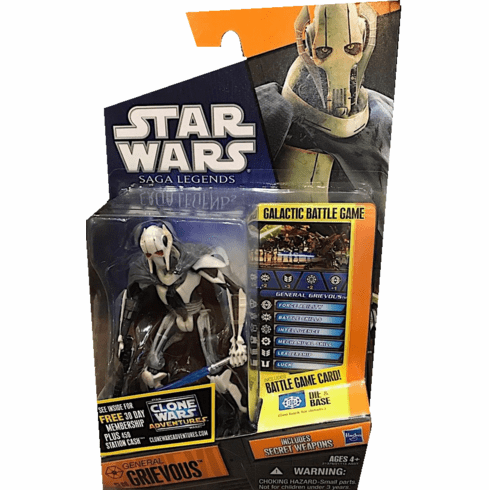 Star Wars Saga Legends General Grievous Figure