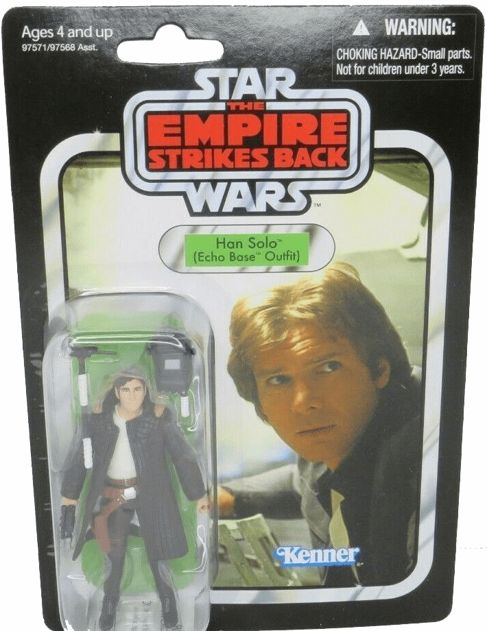 Star Wars Saga Vintage Collection Empire Strikes Back Echo Base Han Solo Figure
