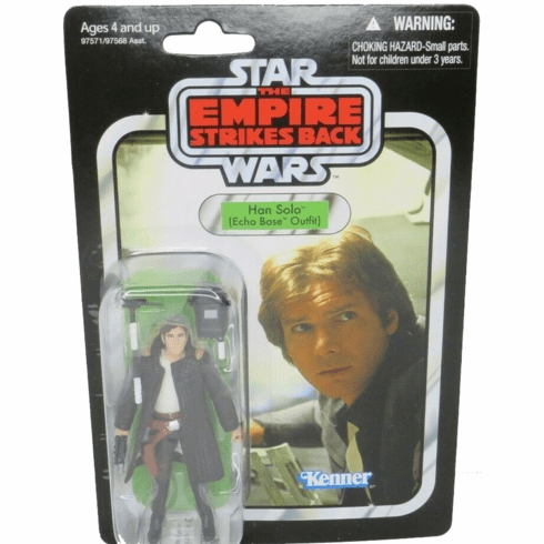 Star Wars Saga Vintage Collection Empire Strikes Back Echo Base Han Solo Figure